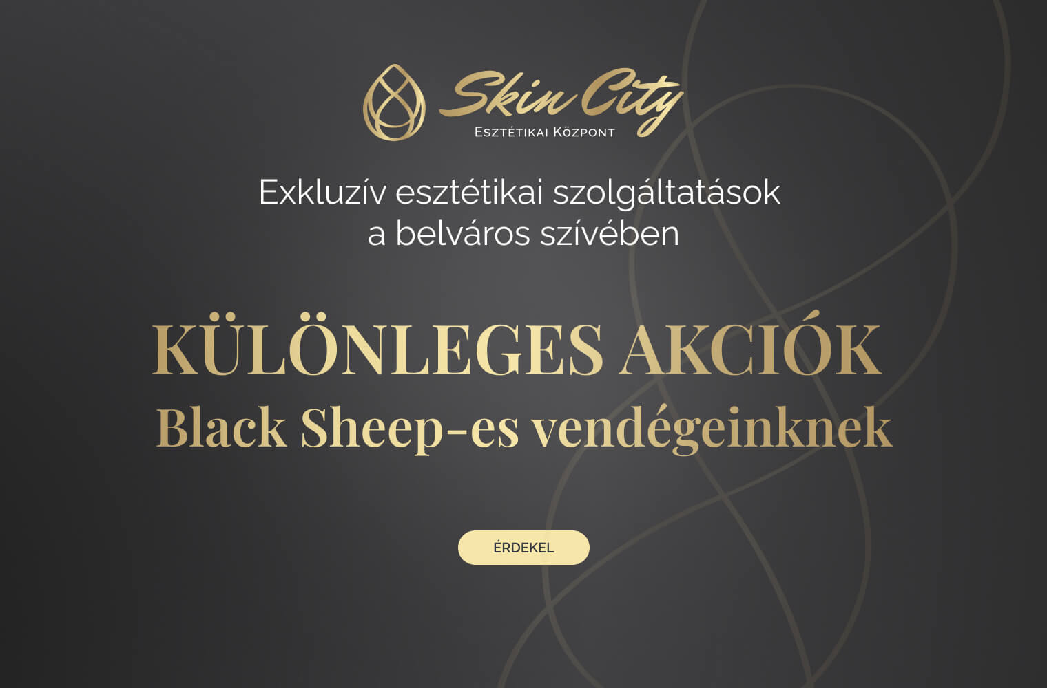 Férfi esztétikai központ a belváros szívében